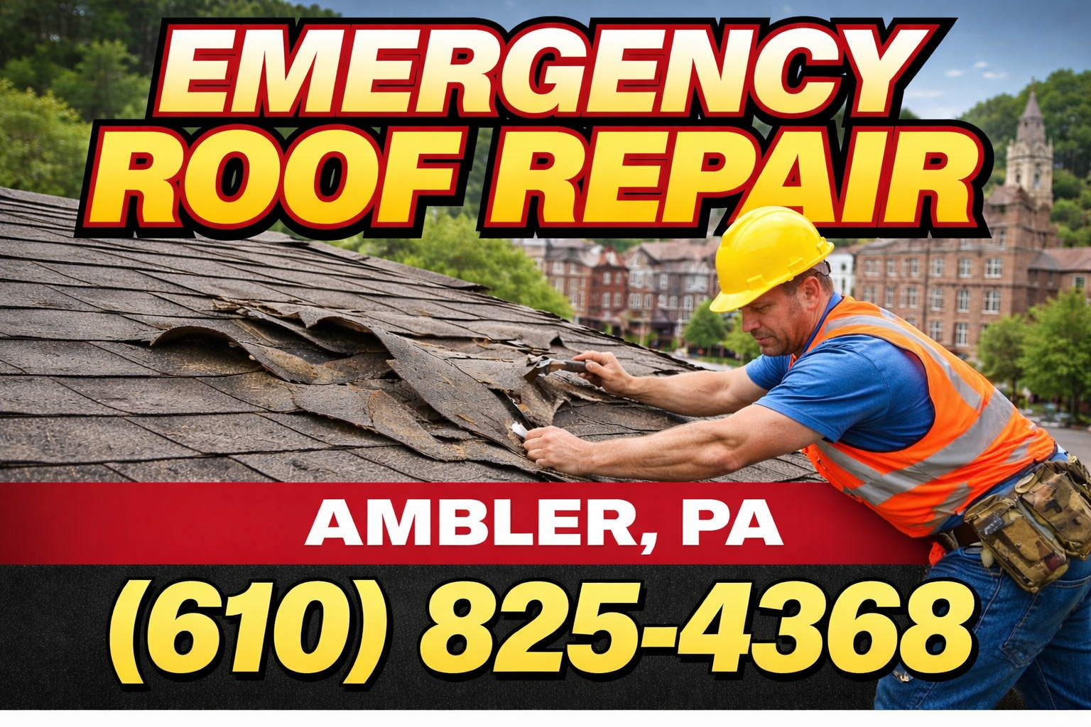 Emergency Roof Repair in Ambler