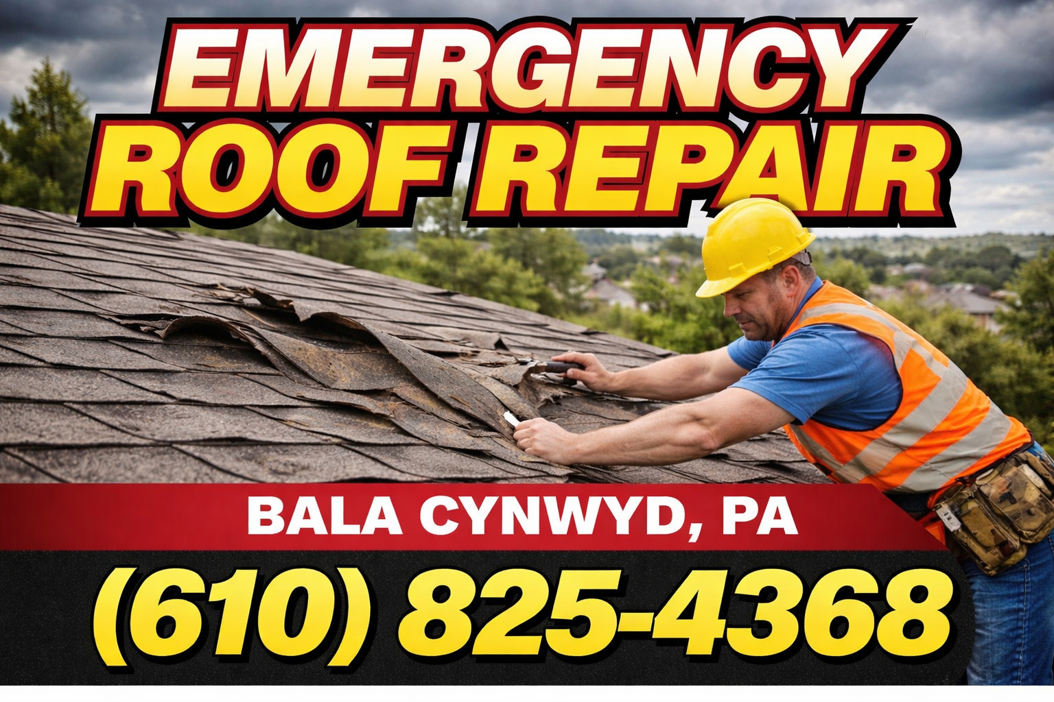 Emergency Roof Repair in Bala Cynwyd