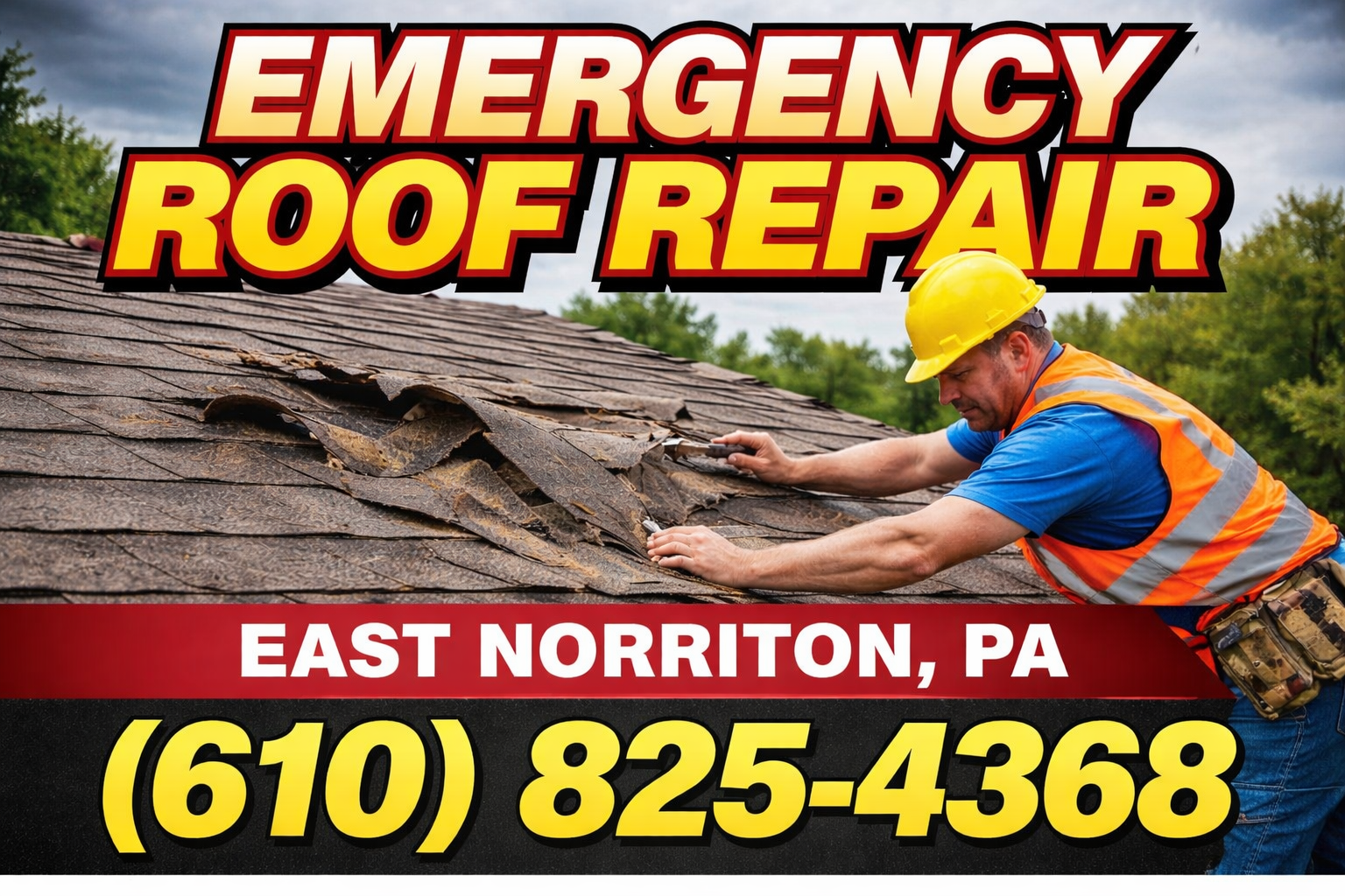 Emergency Roof Repair in East Norriton