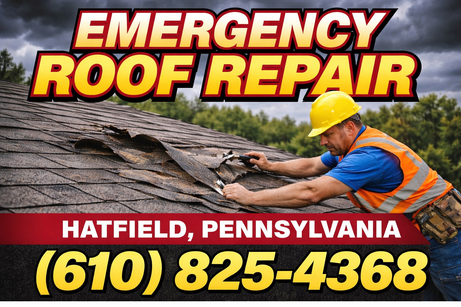 Emergency Roof Repair in Hatfield