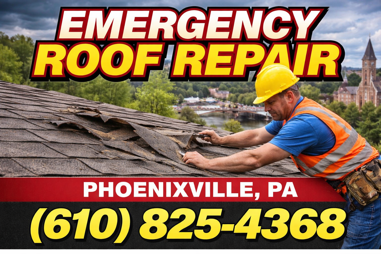 Emergency Roof Repair in Phoenixville