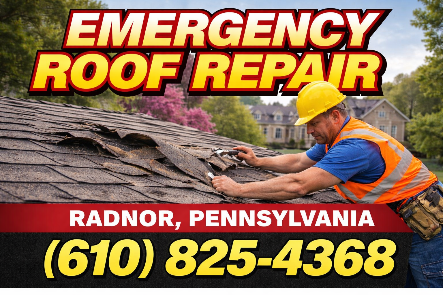 Emergency Roof Repair in Radnor
