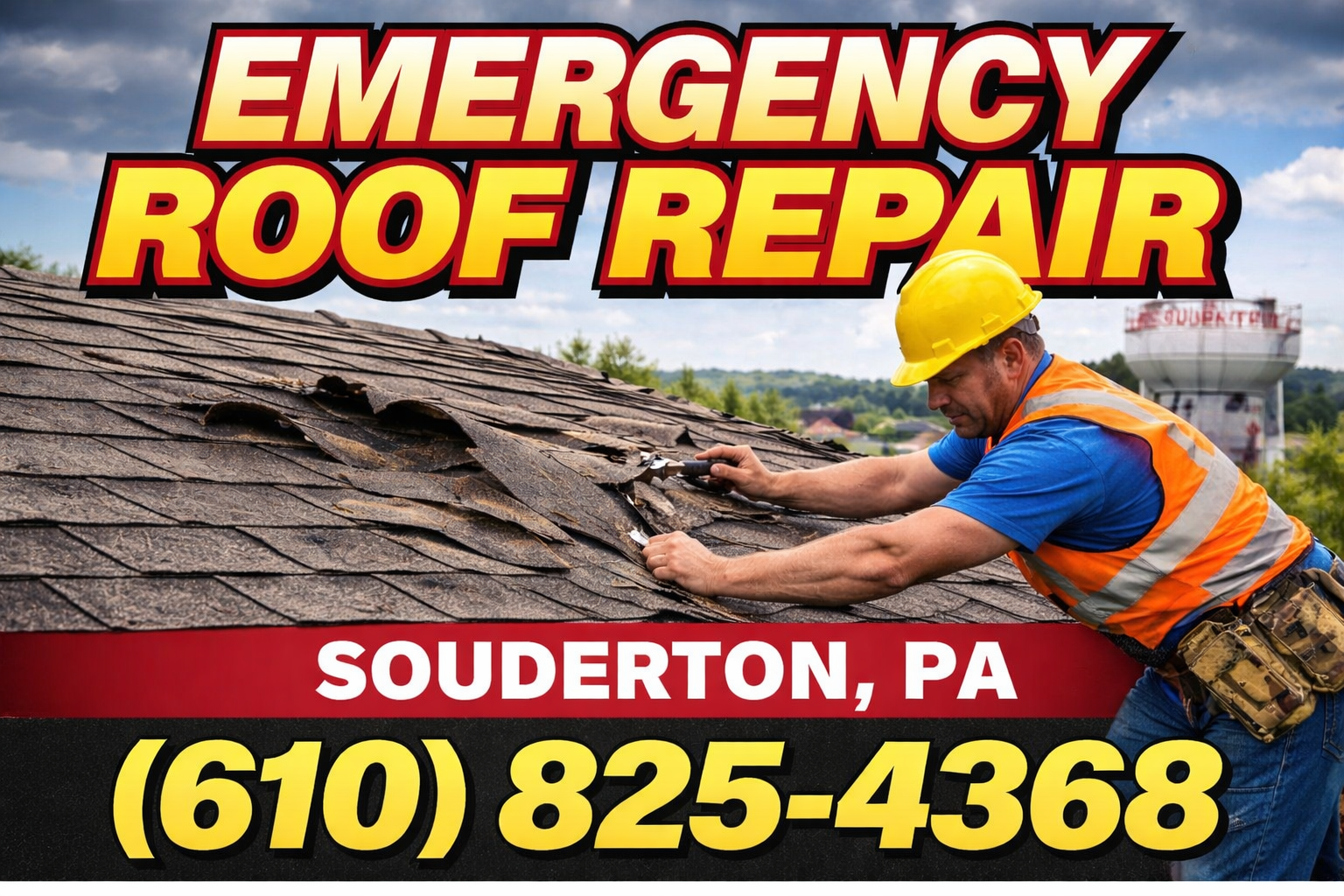 Emergency Roof Repair in Souderton