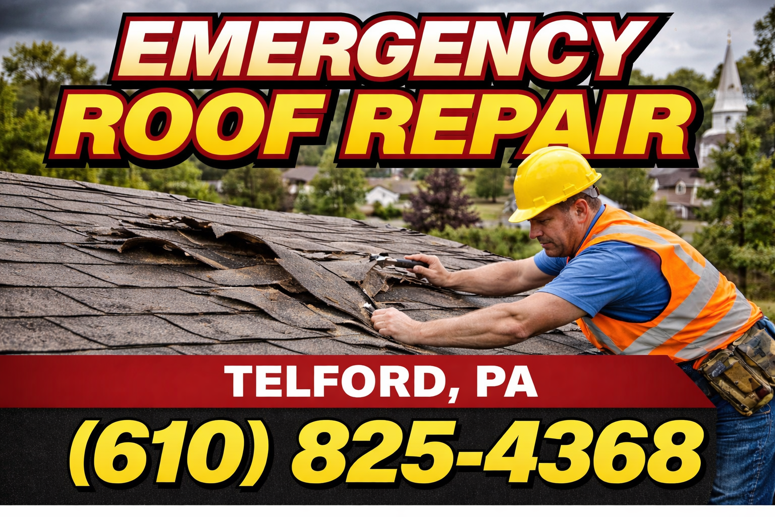 Emergency Roof Repair in Telford
