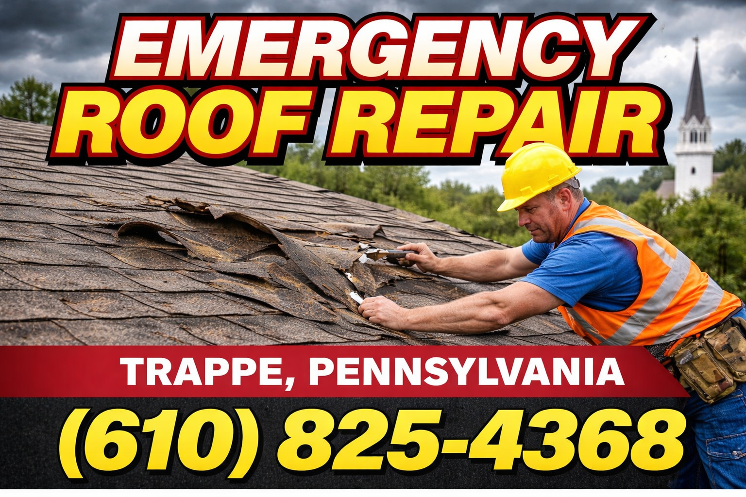 Emergency Roof Repair in Trappe