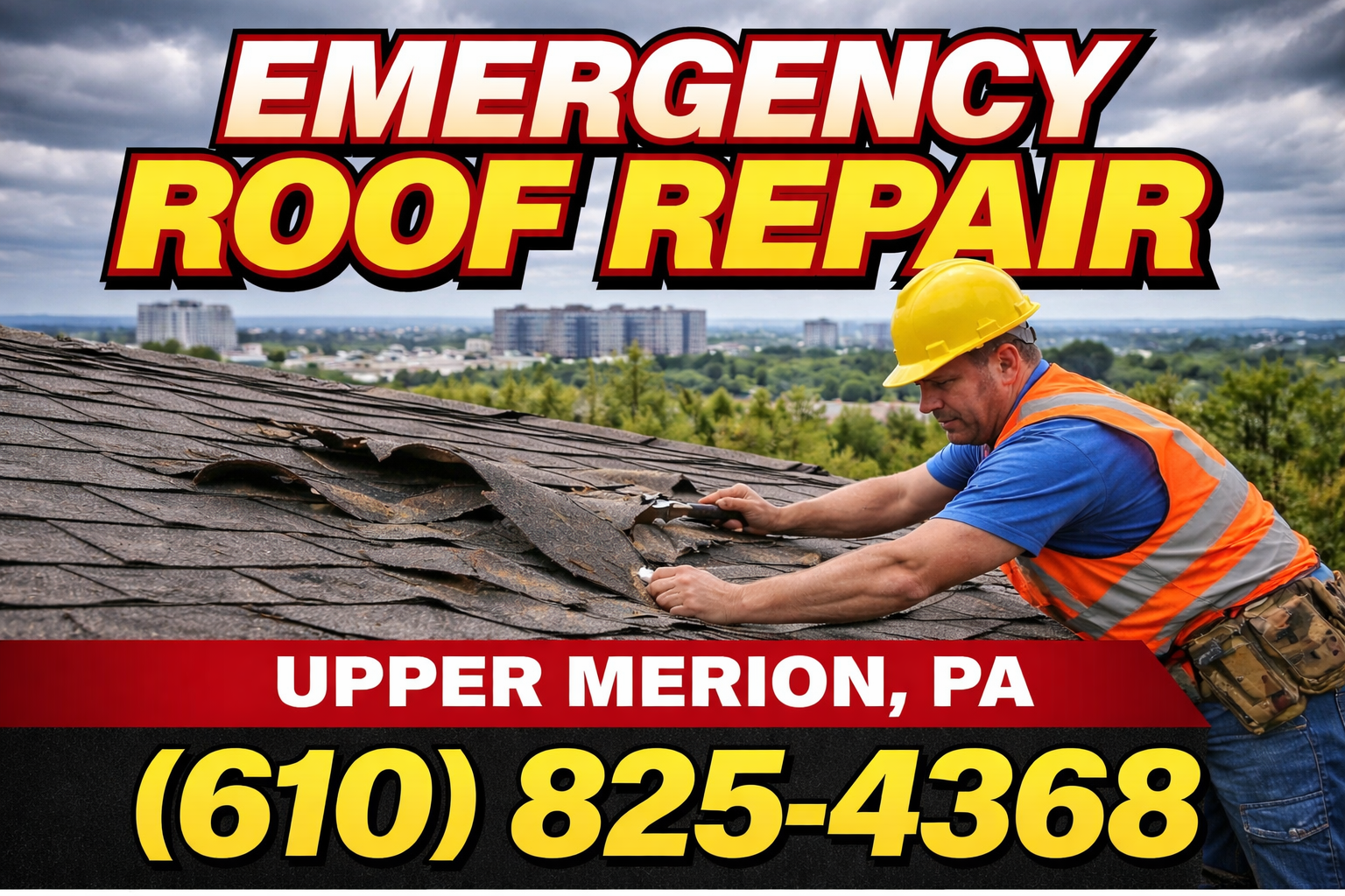 Emergency Roof Repair in Upper Merion