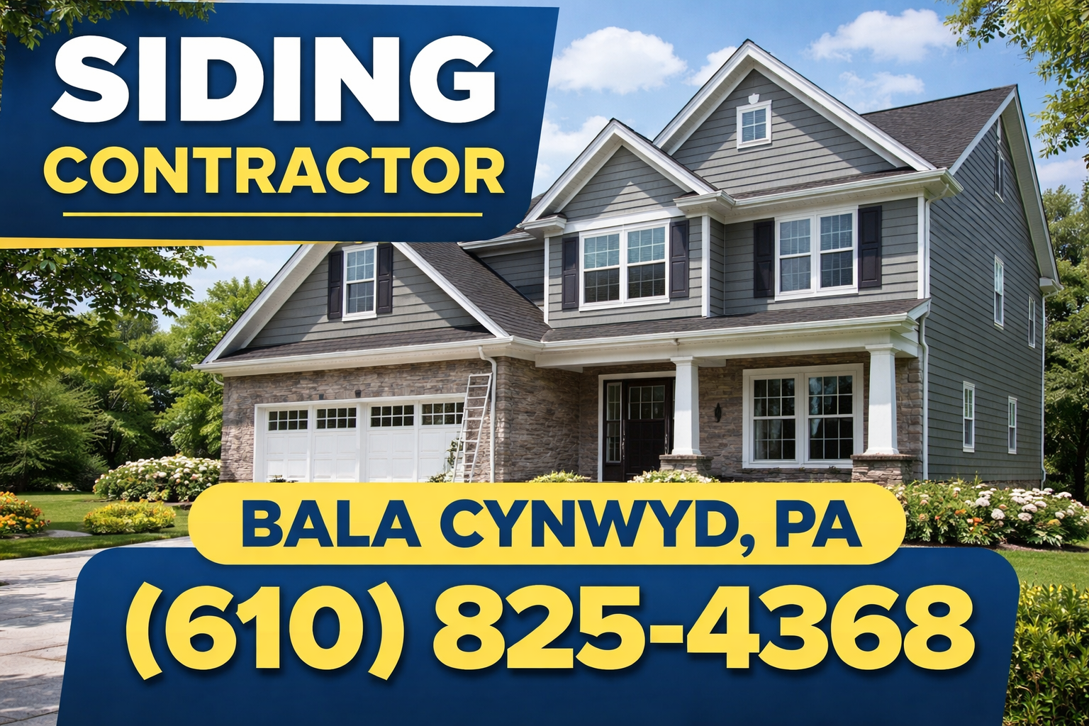 Top Siding Contractor in Bala Cynwyd: We Come Right to Your Home