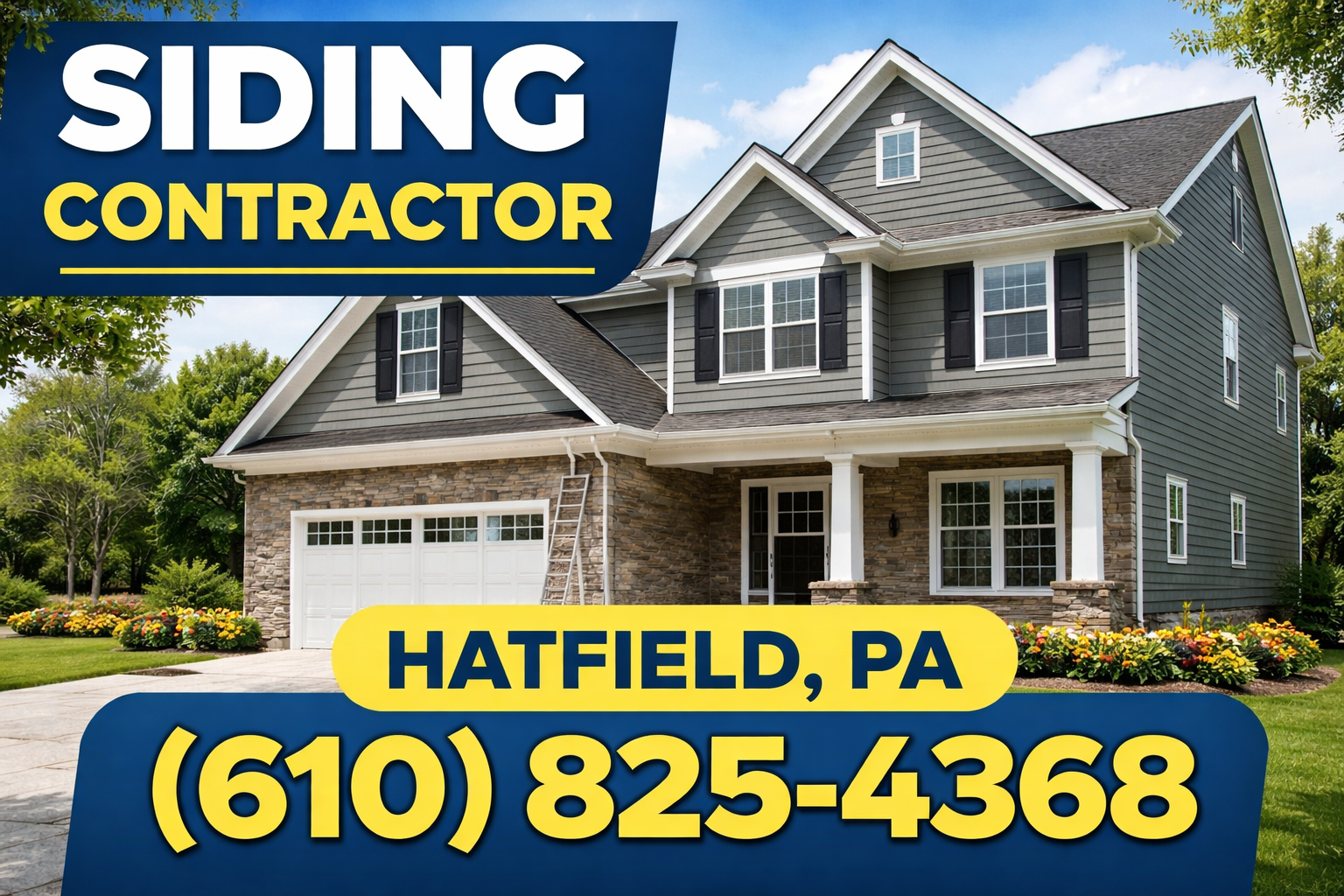 Get Reliable Siding Contractor Services Right at Your Hatfield Home