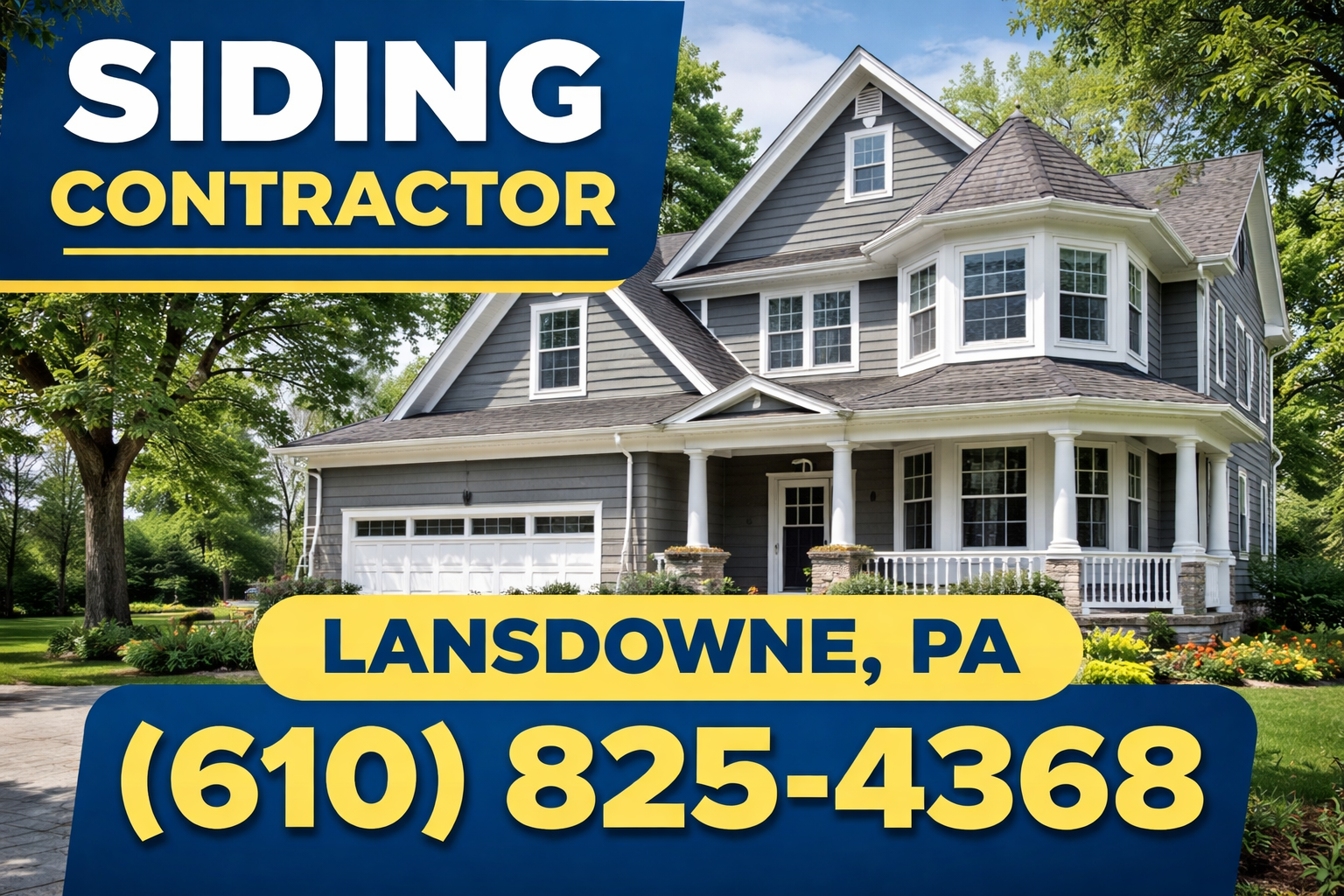 Need Reliable Siding Contractor Services in Lansdowne? We've Got You Covered