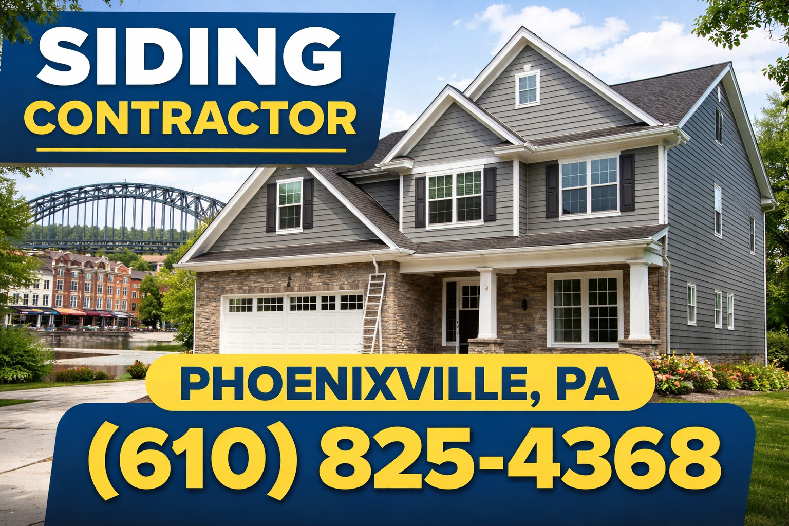 Get Durable, Beautiful Siding Installed Right at Your Phoenixville Home