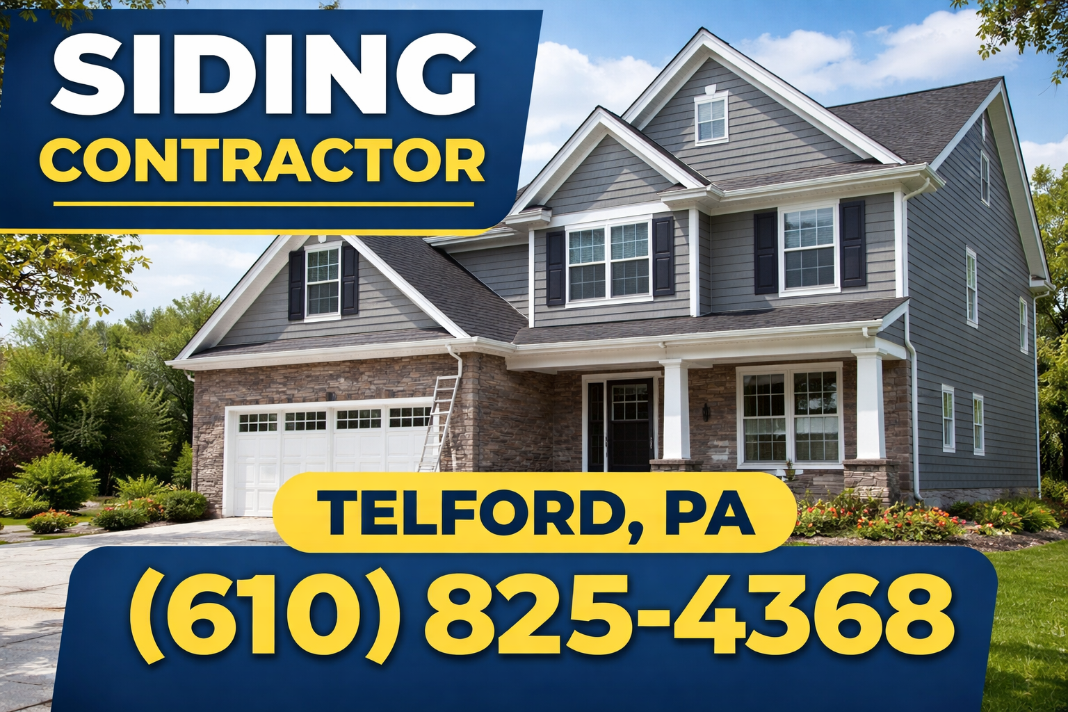Professional Siding Contractor in Telford – We Come Right to Your Home