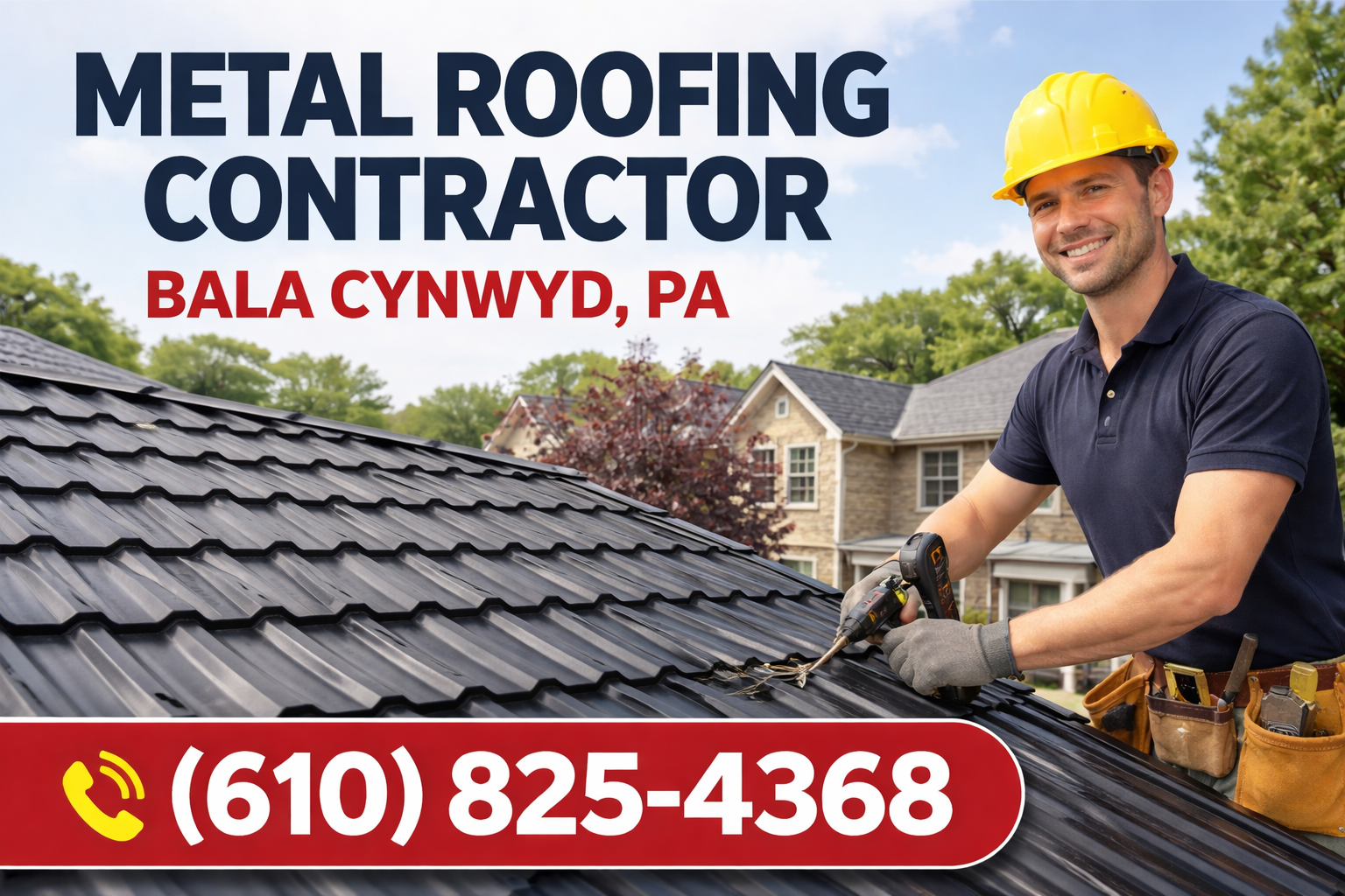Metal Roofing Contractor in Bala Cynwyd
