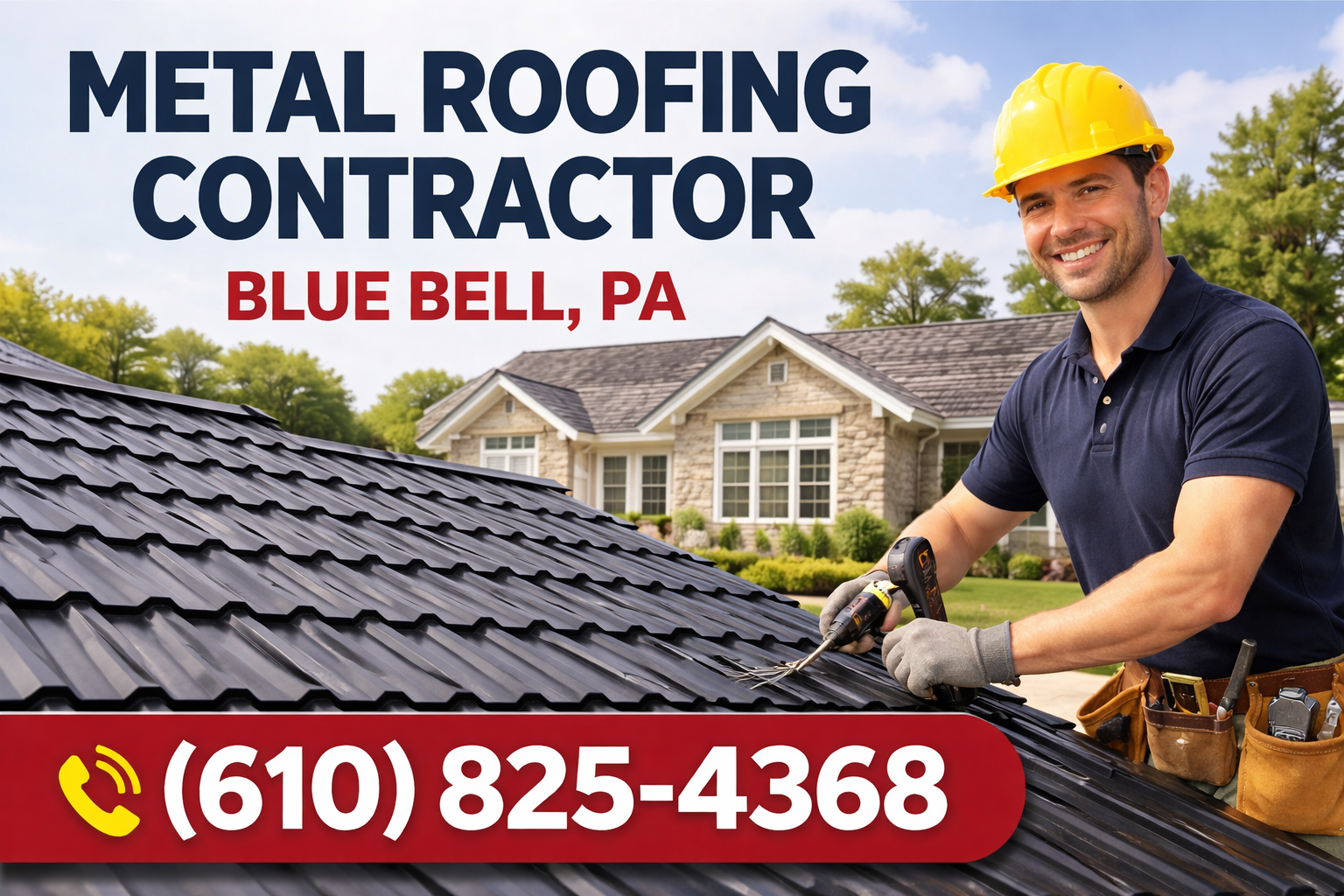 Metal Roofing Contractor in Blue Bell