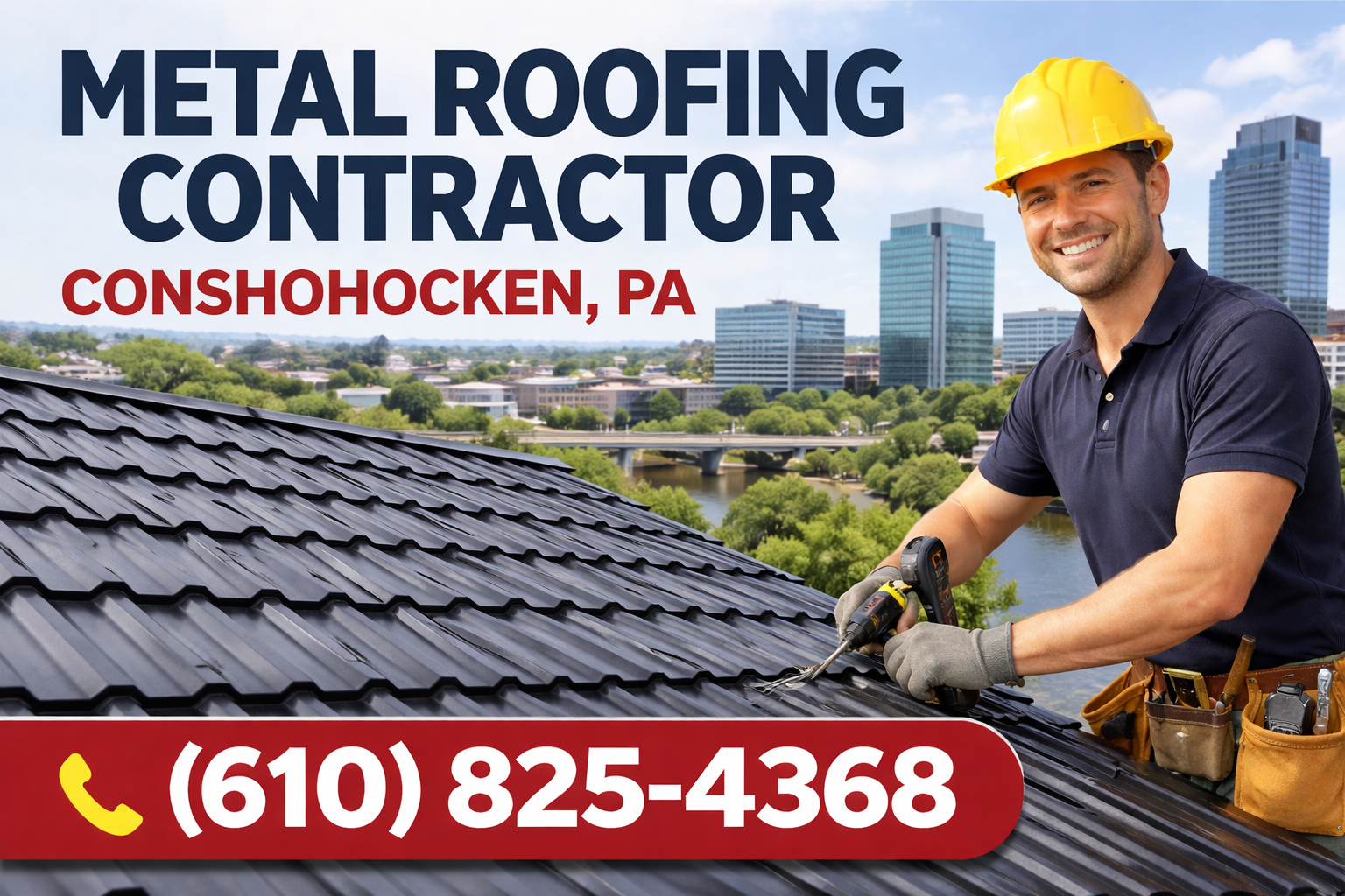 Metal Roofing Contractor in Conshohocken