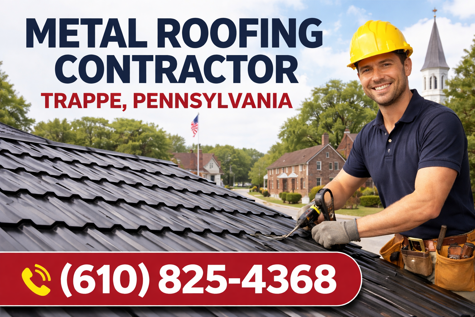 Metal Roofing Contractor in Trappe