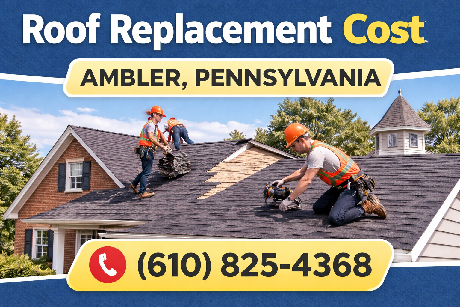 Roof Replacement Cost in Ambler