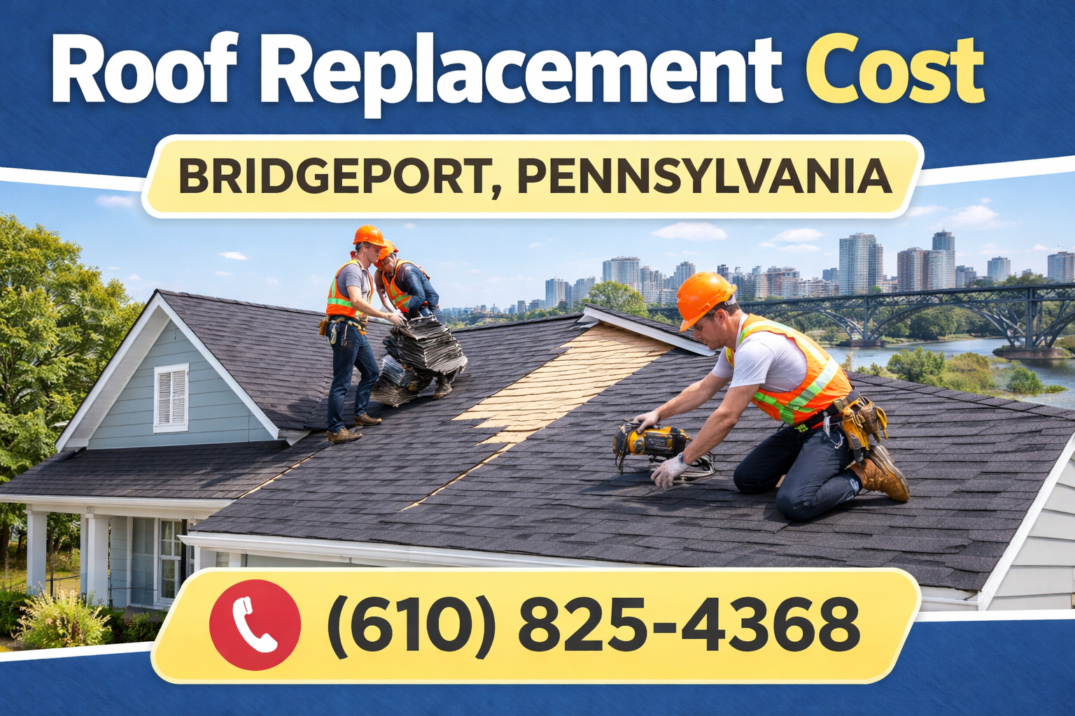 Roof Replacement Cost in Bridgeport