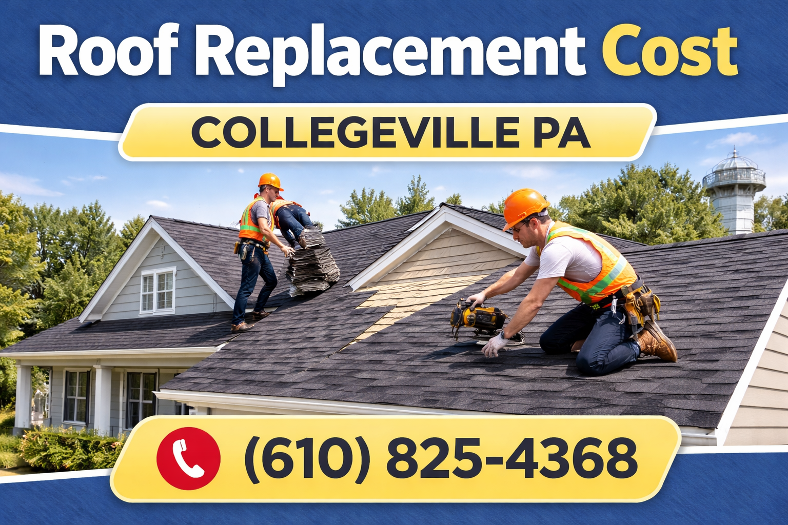 Roof Replacement Cost in Collegeville
