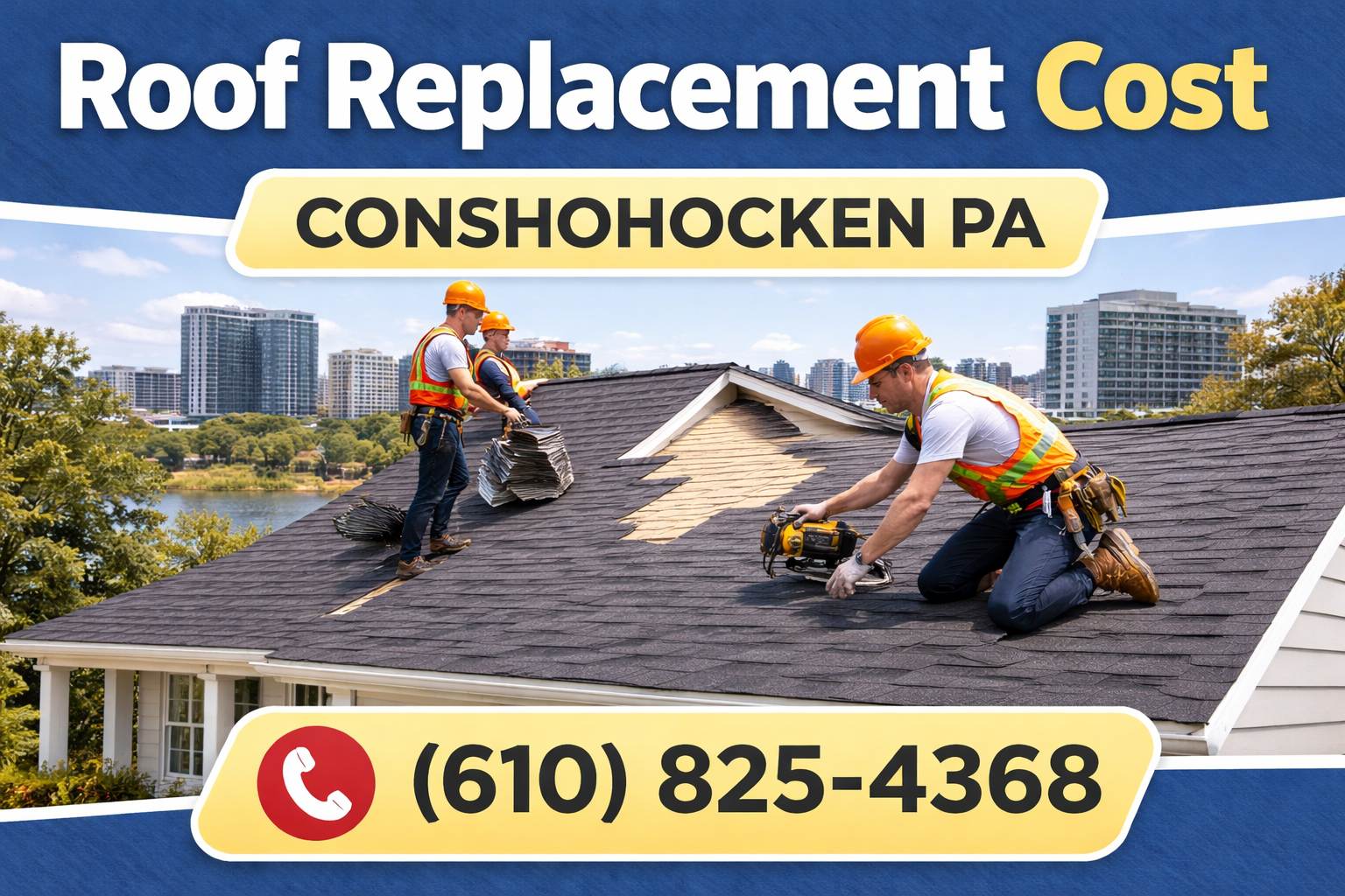 Roof Replacement Cost in Conshohocken