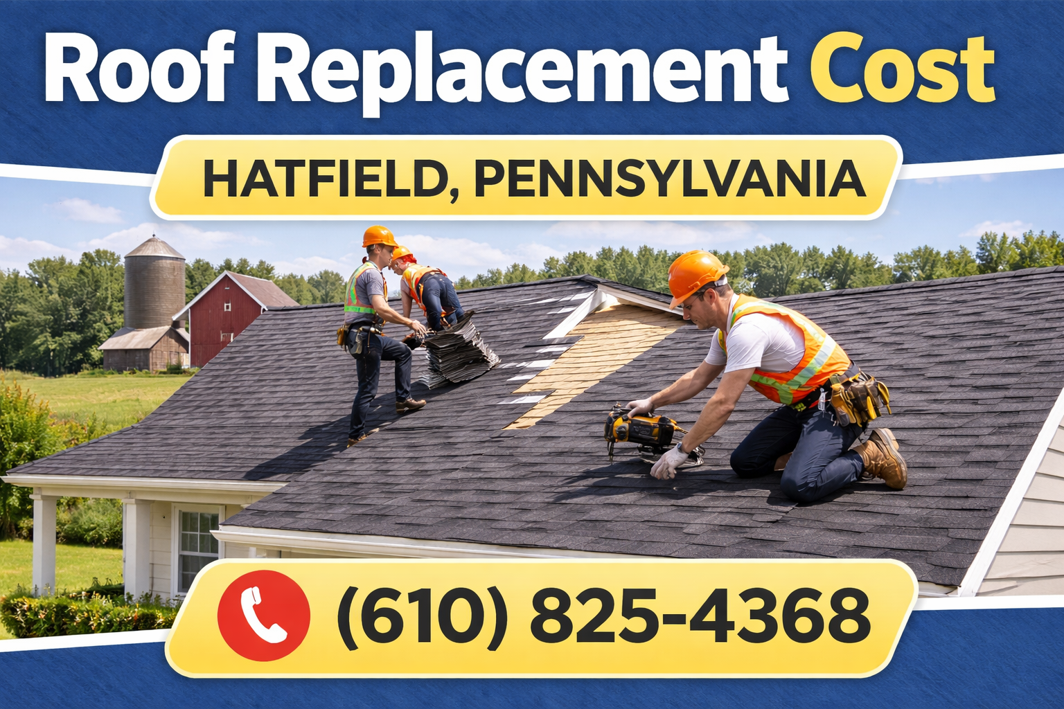 Roof Replacement Cost in Hatfield