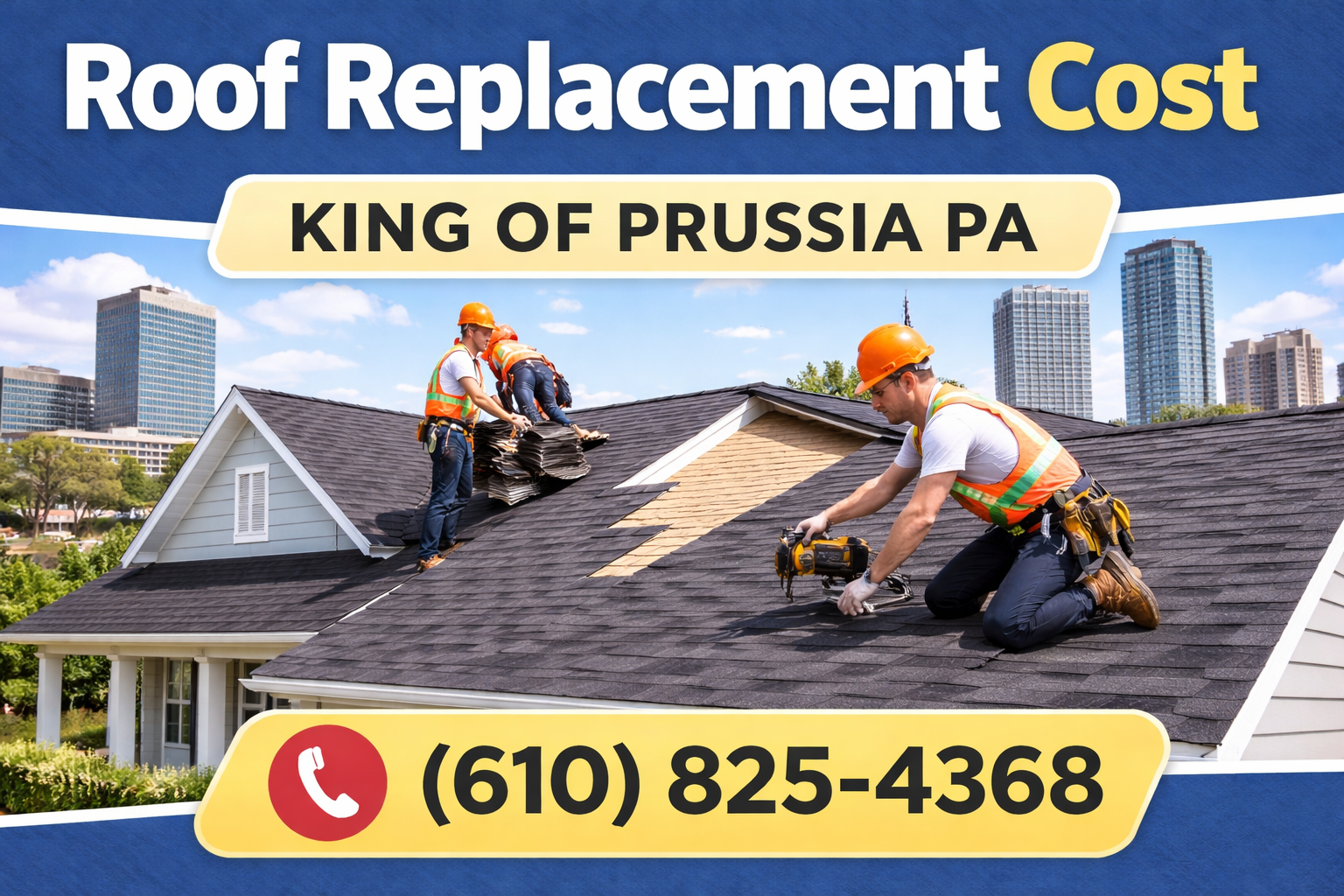 Roof Replacement Cost in King of Prussia