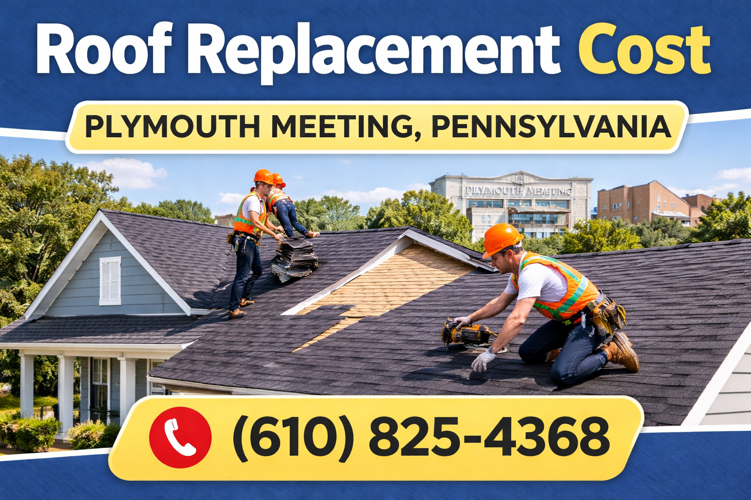 Roof Replacement Cost in Plymouth Meeting