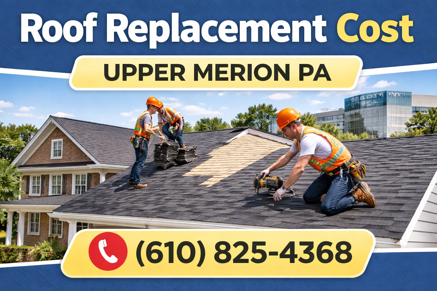 Roof Replacement Cost in Upper Merion